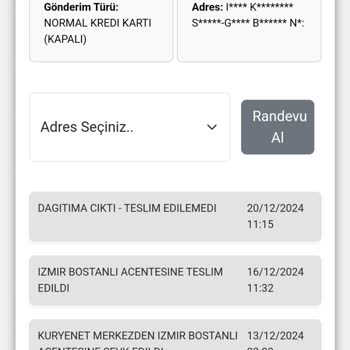 Kredi Kartı Teslimatında Yaşanan Sorunlar