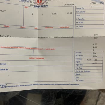 Kargo Ücretleri Yüzünden Mağduriyet Yaşadım