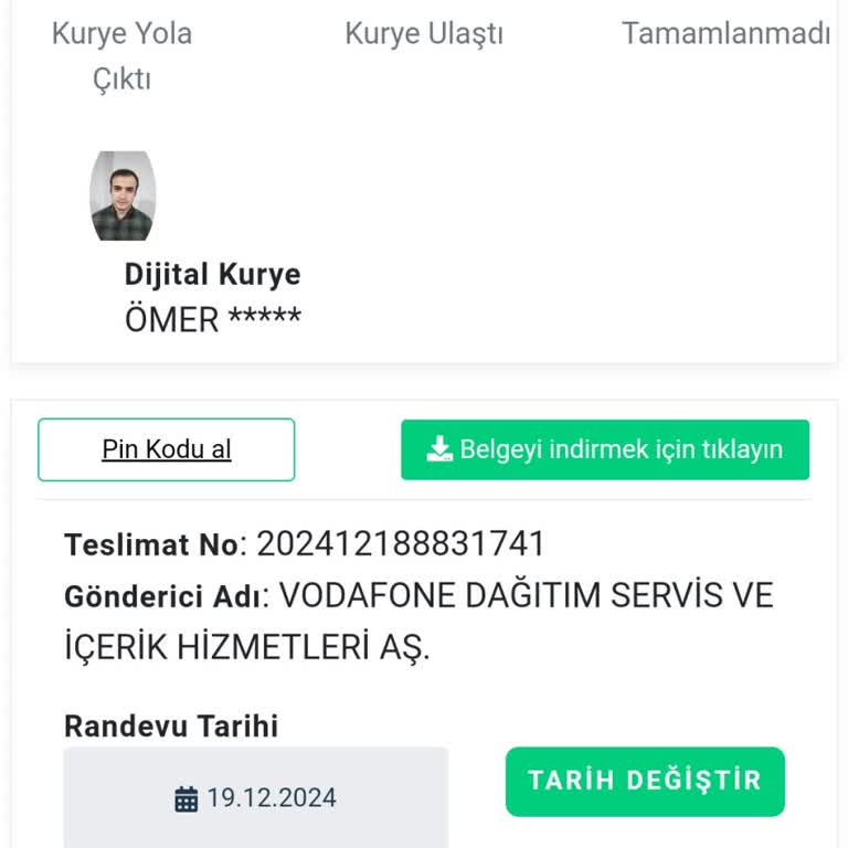 Dijital Kurye Randevu Sorunu Ve İletişim Eksikliği