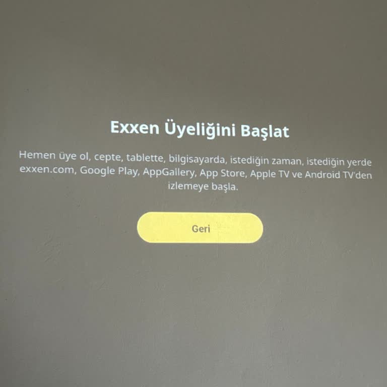 Exxen Üyelik Sorunu: Giriş Var, İzleme Yok!