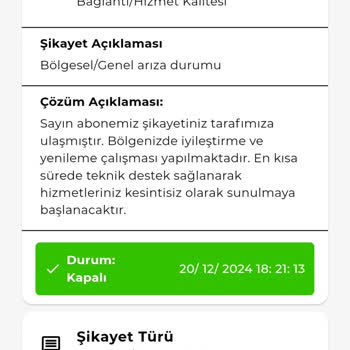 İnternet Sorununa Çözüm Bulunamıyor