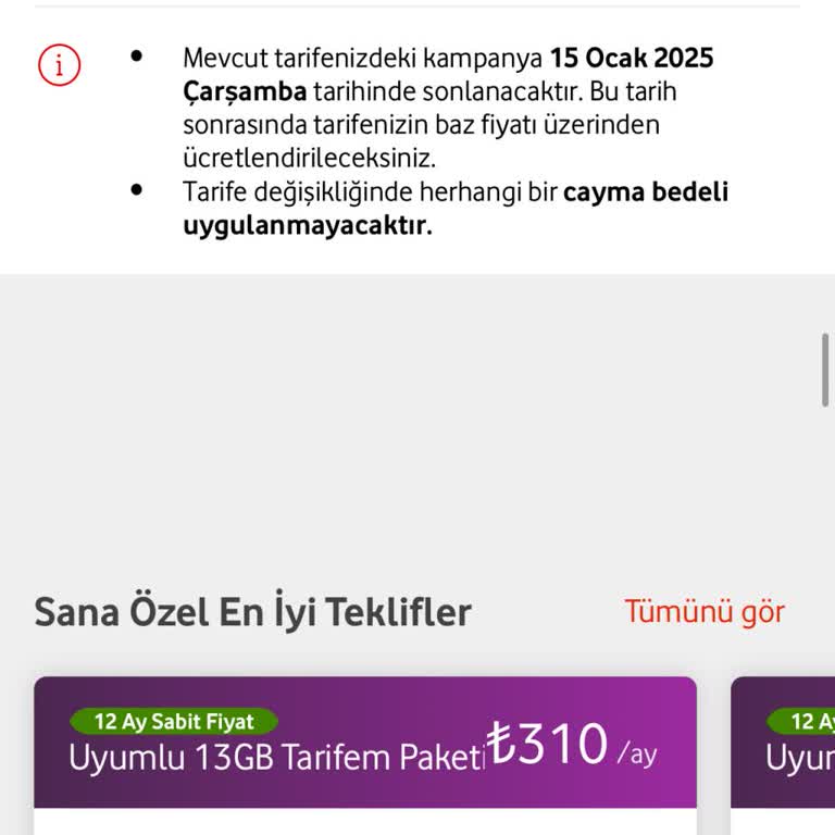 Eski Müşteriye Yüksek Fiyat Şoku