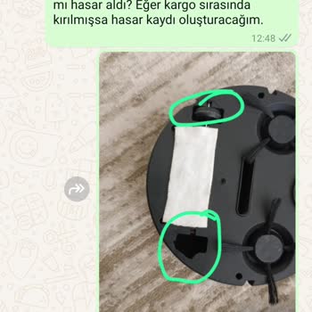 Kargo Taşımada Hasar Gören Robot İçin Acil Çözüm Talebi