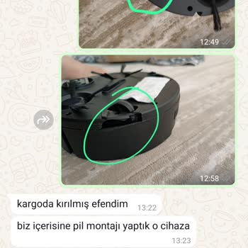 Kargo Taşımada Hasar Gören Robot İçin Acil Çözüm Talebi
