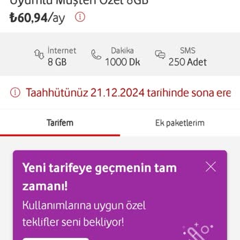 Vodafone'un Uçuk Taahhüt Teklifleri