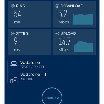Vodafone'da 4.5G Hız Problemi