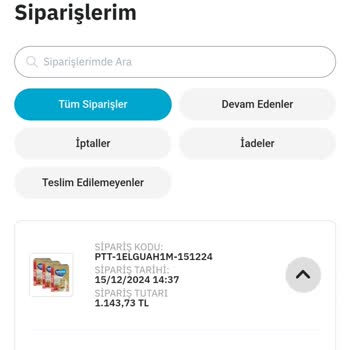 PTT Kargo Bebek Maması Siparişimde Yaşanan Gecikme Ve Mağduriyet