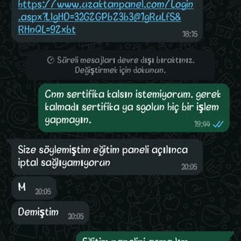 Yanıltıcı Sertifika Ve Tehdit Mesajları