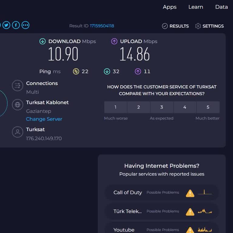 İnternet Hızı Ve Müşteri Hizmetleri Hayal Kırıklığı