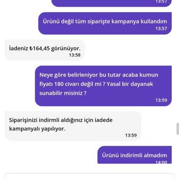 Eksik Ürün Ve Yanıltıcı İade Politikası