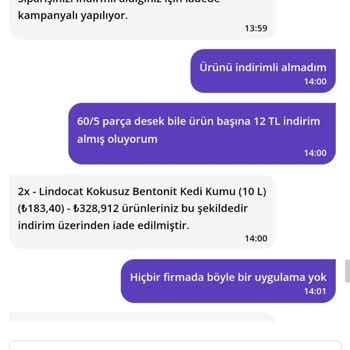 Eksik Ürün Ve Yanıltıcı İade Politikası
