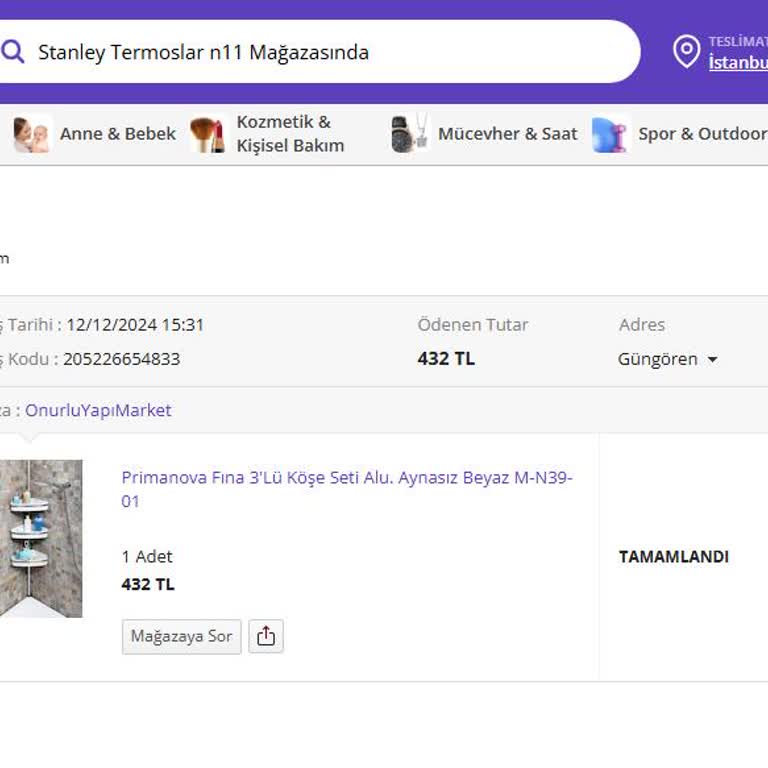 Yanlış Adrese Teslim Edilen Ürün Ve İade Talebi