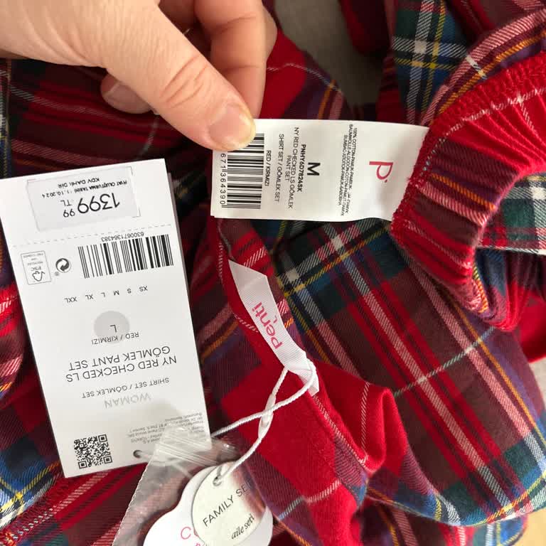 Pijama Takımında Yanlış Beden Ve Değişim Sorunu