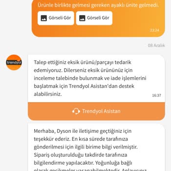 Trendyol'dan Eksik Teslimat: Ayaklı Ünite Hala Gelmedi