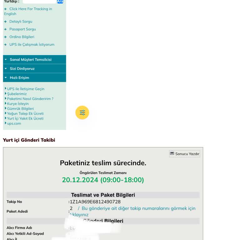 Teslim Edilmeyen Kargo İçin Acil Çözüm Bekliyorum