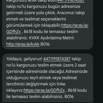 Aras Kargo'nun Teslimat Sorunları Ve Yanıltıcı Bilgilendirmesi