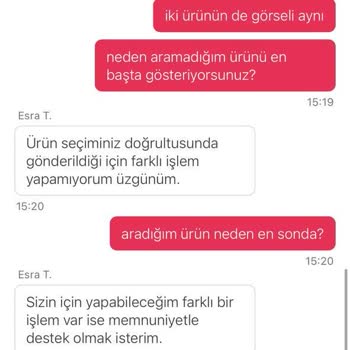 Yanıltıcı Arama Sonuçları Ve İade Sorunu