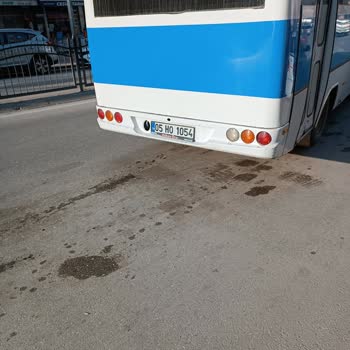 Amasya Belediyesi Otobüs Şoförünün Tehlikeli Davranışı