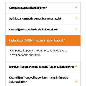 Trendyol'da Kupon Kazanma Sorunu