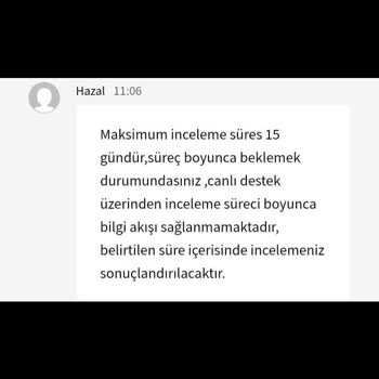 Ödeme Beklentisi Karşılanmayan Kullanıcı