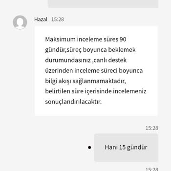 Ödeme Beklentisi Karşılanmayan Kullanıcı