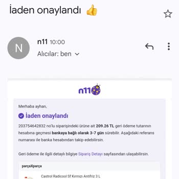 N11 Üzerinden Yapılan Alışverişte Uç Uç Puanı İadesi Sorunu