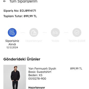 Mavi'den Sipariş Verdim, Ürün Hâlâ Yok