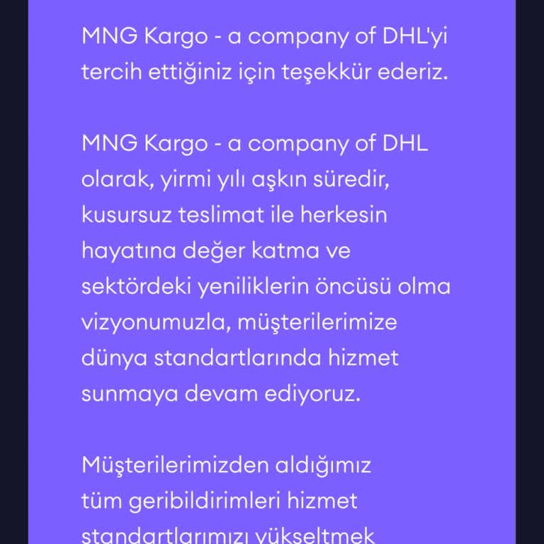 MNG Kargo'nun Teslimat Sorunları