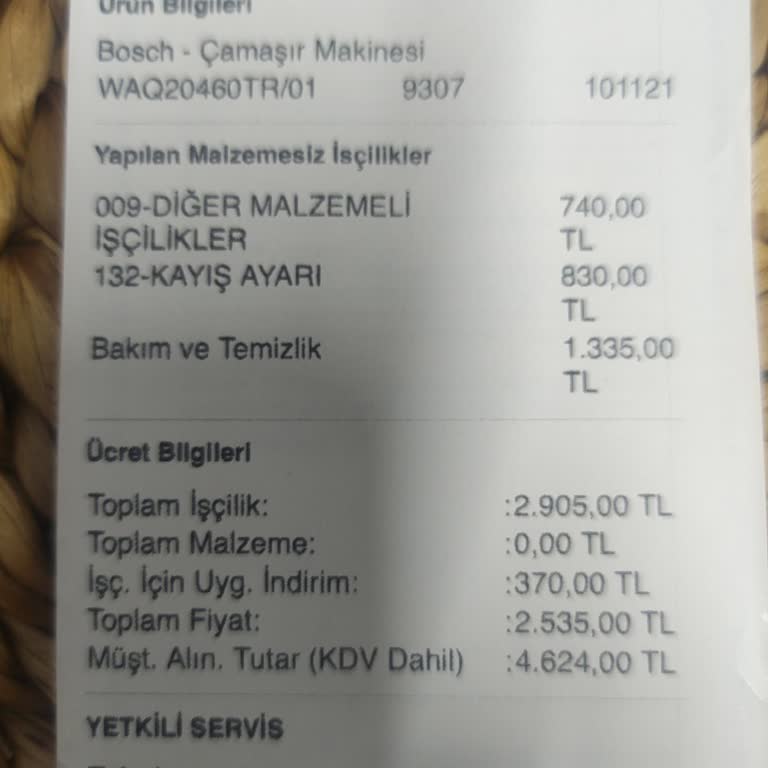 Bosch Servis Ücretleri Haksız Ve Yüksek