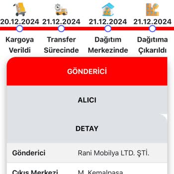 Teslimat Problemi Ve İade Süreci