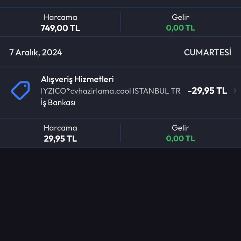 Beklenmedik Ücret Kesintisi