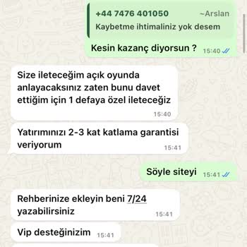 Yanıltıcı Kazanç Garantisi Ve Kaybedilen Yatırım