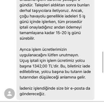 Yanlış Alınan Biletin İadesi Ve İptal Sorunu