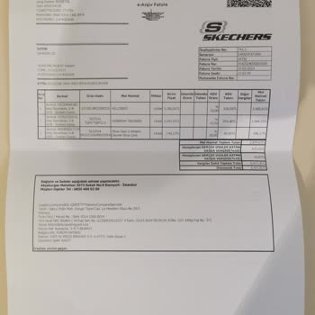 Skechers Ayakkabıda Dikiş Açılması Ve Üretim Hatası İddiası