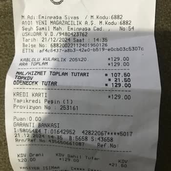 A101 Sivas Şubesinde İade Sorunu Ve Yetersiz Çalışan Eğitimi