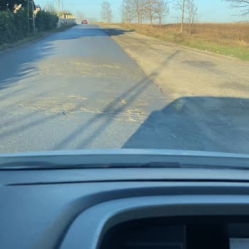 Ortaköy Sanayi Sitesi'nde Yol Çilesi