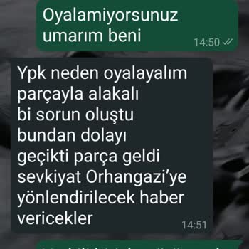 Bosch Teknik Servisinden Alınamayan Hizmet