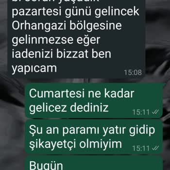 Bosch Teknik Servisinden Alınamayan Hizmet