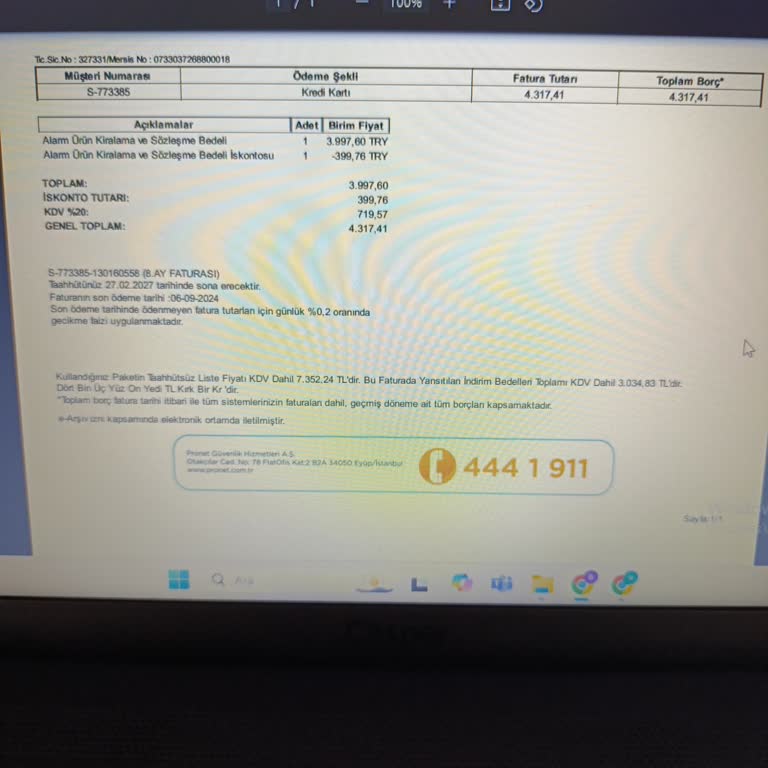 Pronet Fatura Şoku Ve İletişim Sorunları