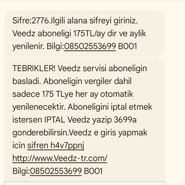 İzinsiz Ücretlendirme Ve İade Talebi
