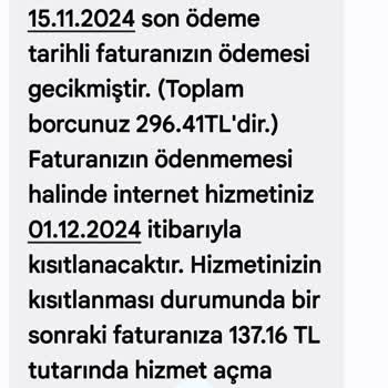 Vodafone Net Fatura Yanlışlığı Ve Yanıltıcı Bilgilendirme