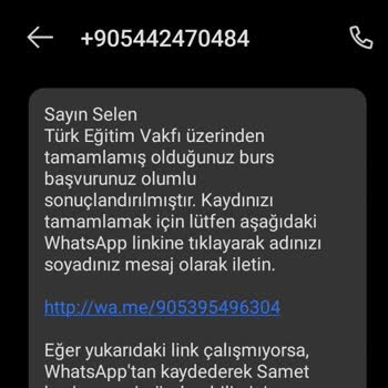 Karşılıksız Burs Başvurusunda Güvenlik Endişesi