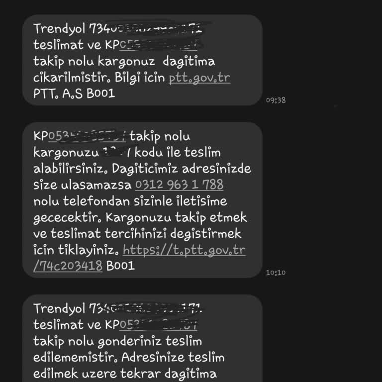 PTT Kargo Teslimat Sorunu: Evdeyken Şubeye Yönlendirme