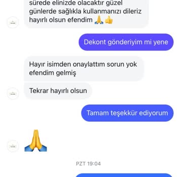 Sipariş Sonrası Sessizlik