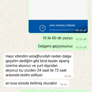 Hepsilisans'dan Sürekli Ertelenen Teslimat