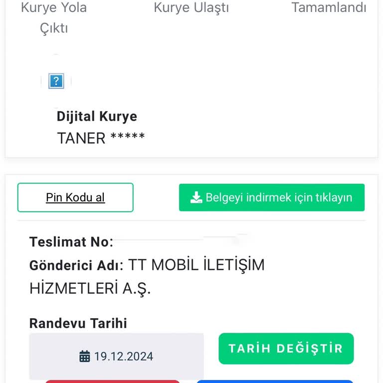 Türk Telekom Ve Dijital Kurye İle Yaşanan Teslimat Sorunu