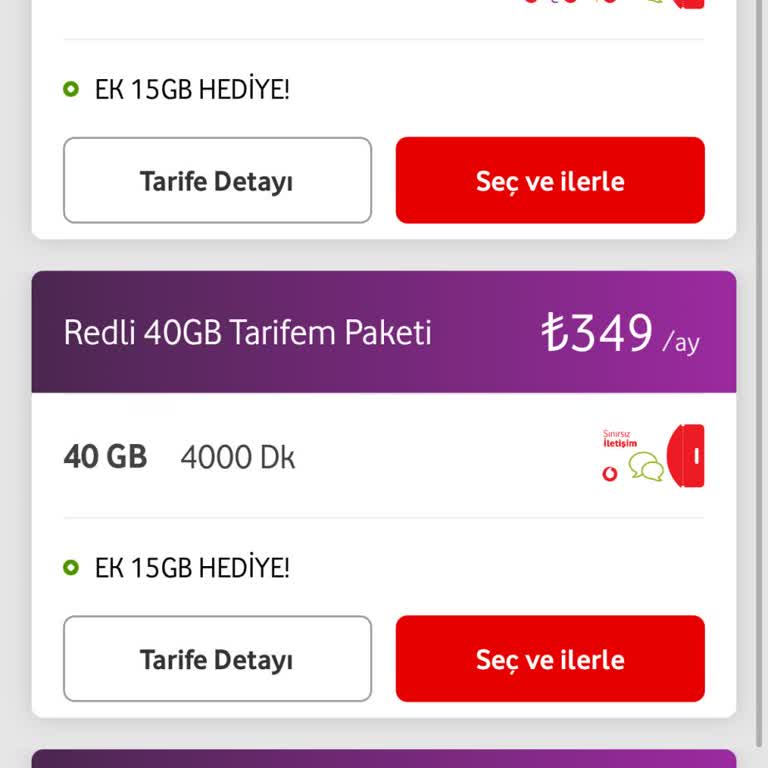 Vodafone'un Taahhüt Sonrası Fiyat Şoku