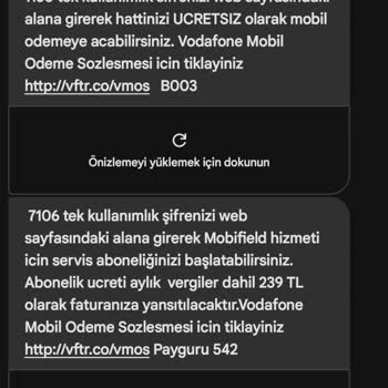 İzinsiz Abonelik Ve Fatura Sorunu
