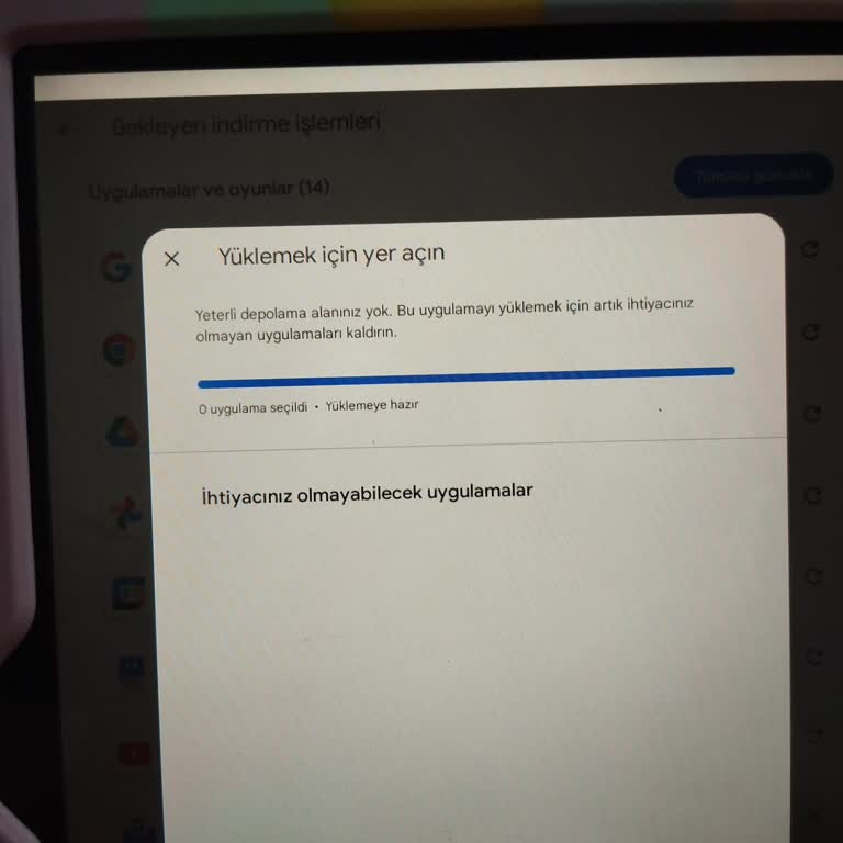 Tablet Depolama Sorunları ve Kullanıcı Deneyimleri