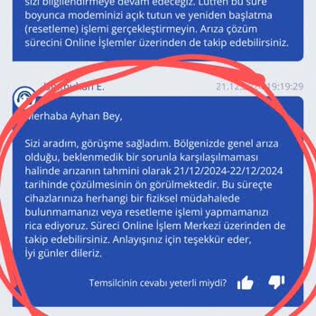 TurkNet'in Sürekli İnternet Kesintileri Ve Yetersiz Teknik Destek